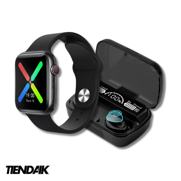 SMARTWATCH Y68 + AUDIFONO M10