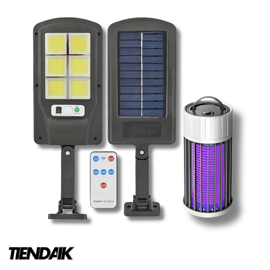 LAMPARA SOLAR + REGALO ANTIMOSQUITO